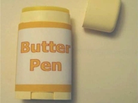 instructables RaisedByRobots Butter Pen